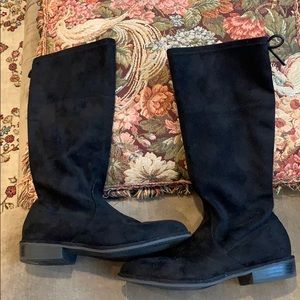 Stuart Weitzman Lowland Bow girls tall boots sz 3